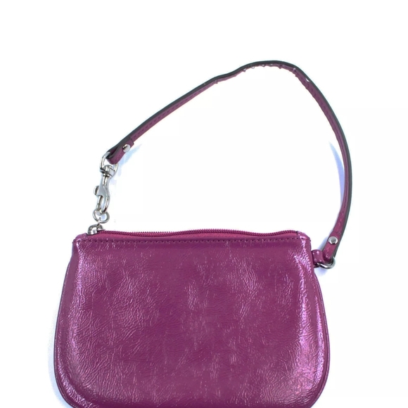 Coach Poppy Purple Wristlet Bag EST 1941 With Hang Tag EUC - Picture 7 of 7